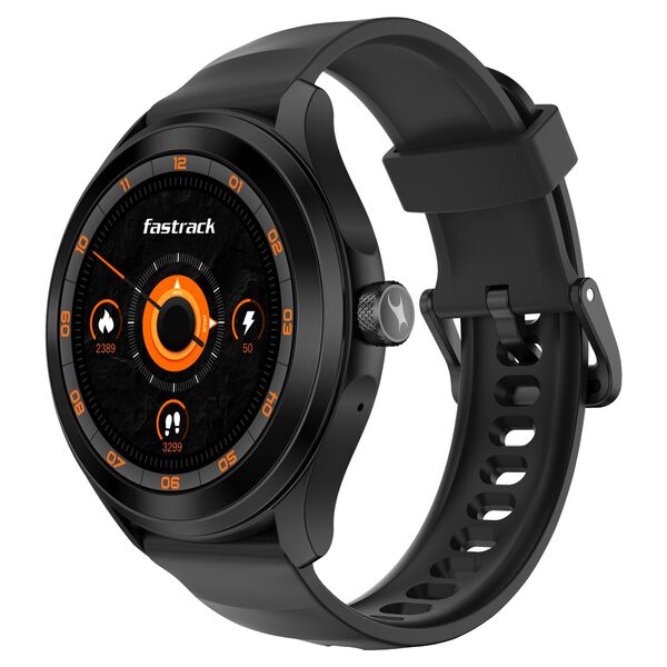 Fastrack VOX Pro Smartwatch 3.5CM Ultra Vu Display, Offline Voice Commands, Functional Crown, HRM, Multiple Menu Styles - image number 0