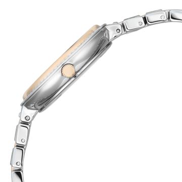 Titan Raga Spotlight Quartz Analog Pink Dial Two Toned Metal Strap Watch For Women