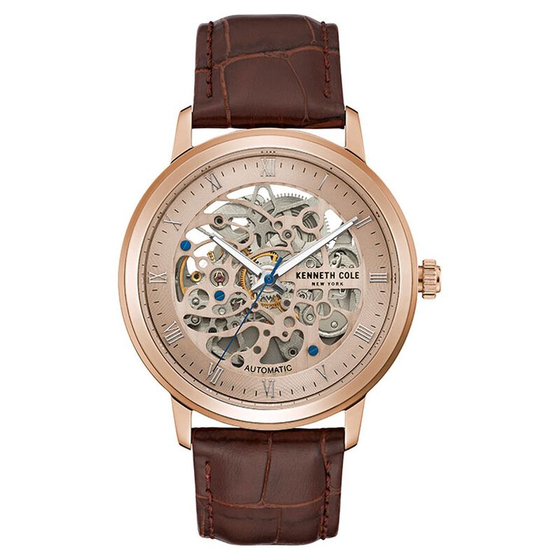 Kenneth Cole Analog Rose Gold Dial Watch for Men