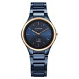 Titan Edge Bicolour Quartz Analog Blue Dial Blue Ceramic Strap Watch For Women - image number 0