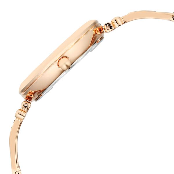 Titan Raga Glimmers Quartz Analog Mother of Pearl Dial Rose Gold Metal Strap Watch For Women - image number 4