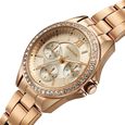 Sonata Festive Quartz Multifunction Pink Dial Metal Strap Watch For Women - image number 2