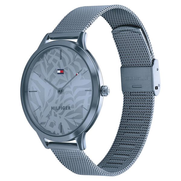 Tommy Hilfiger Quartz Analog Blue Dial Stainless Steel Strap Watch for Women - image number 1