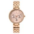 Titan Whimsy Golden Dial Women Watch With Stainless Steel Strap - image number 0