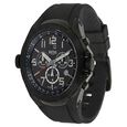 Xylys Swiss Chronograph Black Plastic Strap and Black Dial Watch For Men - image number 1