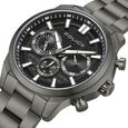 Police Quartz Multifunction Black dial Metal Strap Watch for Men - image number 3