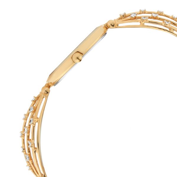 Titan Nebula Ashvi 18k Gold Analog with Princess-cut Diamond Bracelet Watch for Women - image number 3