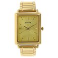 Sonata Quartz Analog Champagne Dial Leather Strap Watch for Men