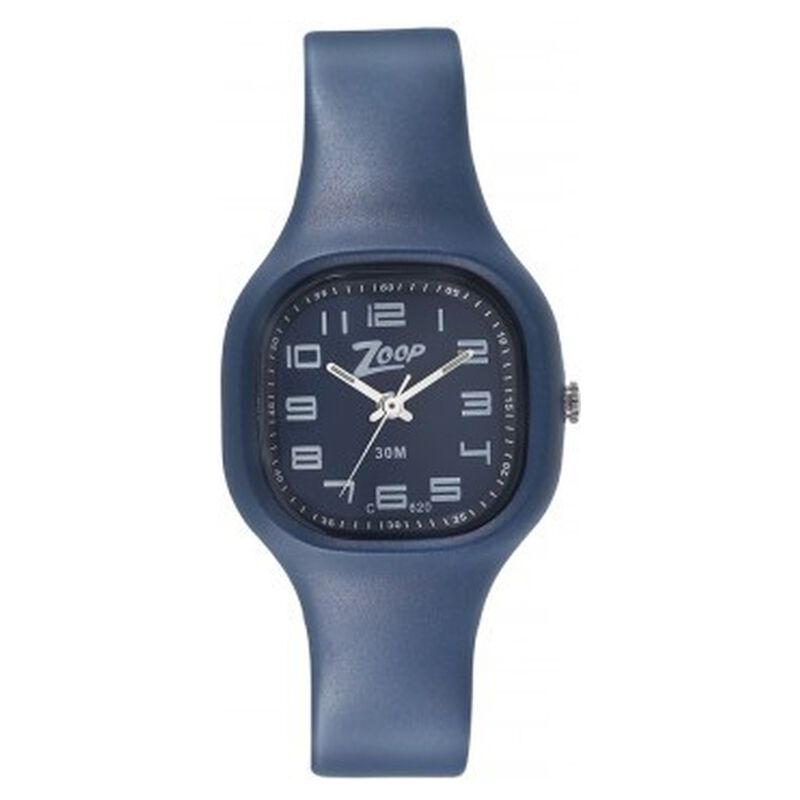 Zoop By Titan Quartz Analog Blue Dial Plastic Strap Watch for Kids