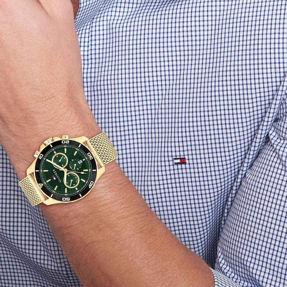 Green tommy store hilfiger