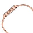 Poze By Sonata Quartz Analog White Dial Rose Gold Stainless Steel Strap Watch For Women - image number 5