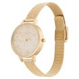 Olivia Burton Quartz Analog Golden Dial Stainless Steel Strap Watch for Women - image number 2