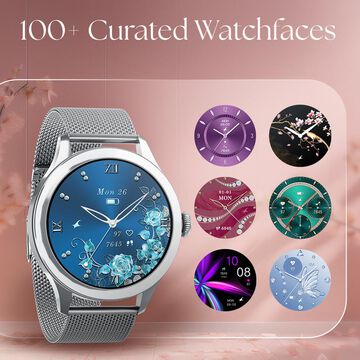Fastrack Noir Pro Womens Smartwatch with 3.0 cm Super AMOLED Display, 390x390 Resolution