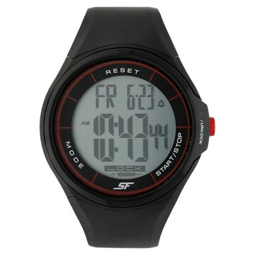 SF Digital Dial Plastic Strap Watch for Men