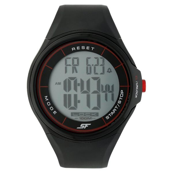 SF Digital Dial Plastic Strap Watch for Men - image number 0