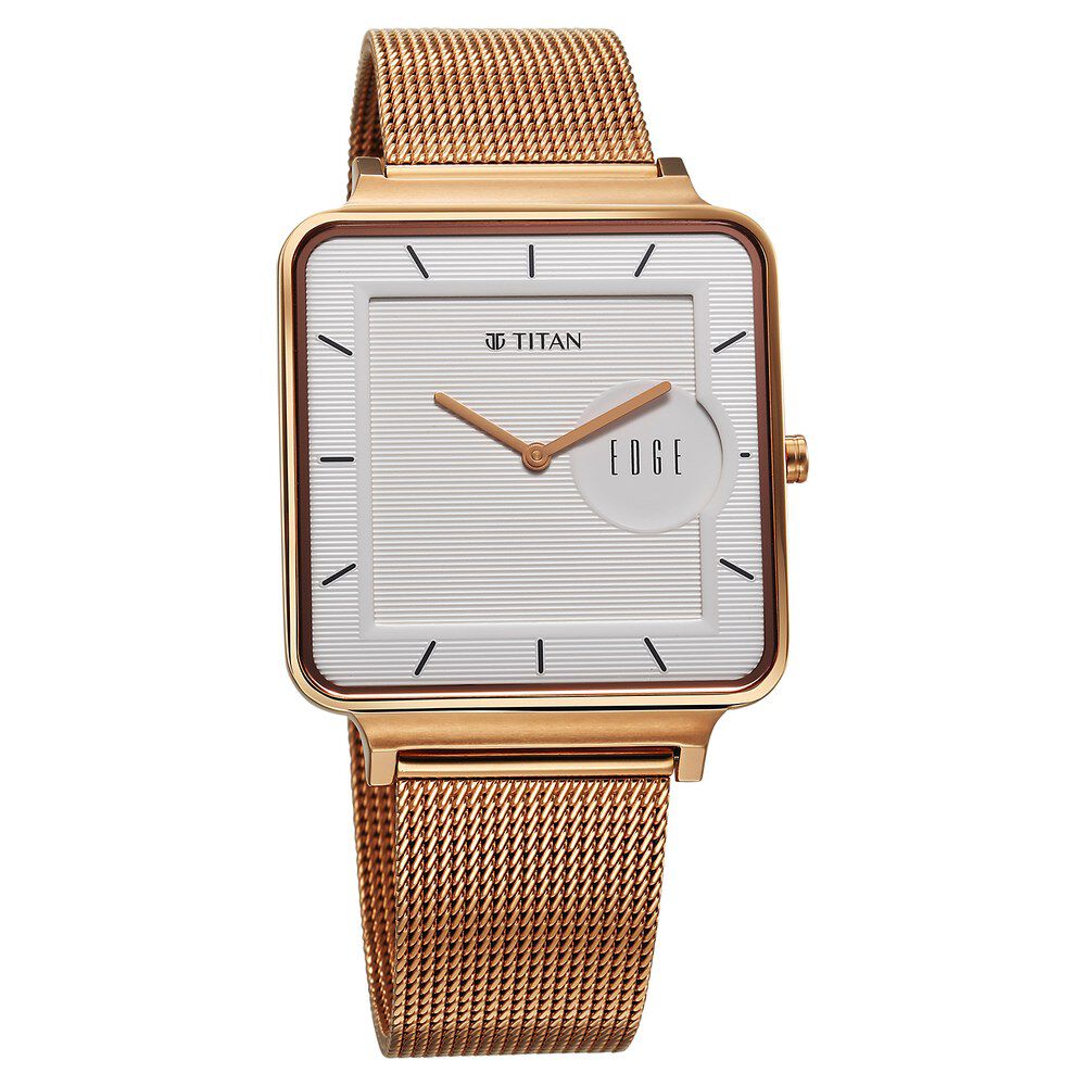 Titan edge round dial watches on sale