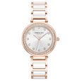 Kenneth Cole Quartz Analog Silver Dial Rose Gold Colour Ceramic Strap Watch For Women - image number 0