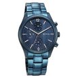 Titan Neo Splash Multifunction Blue Dial Blue Stainless Steel Strap Watch For Men - image number 1