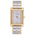 Sonata Quartz Analog Champagne Dial Stainless Steel Strap Watch for Men