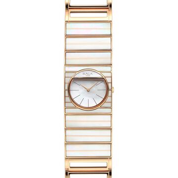 Titan Raga Power Pearls Quartz Analog Mother Of Pearl Dial and Strap Watch for Women
