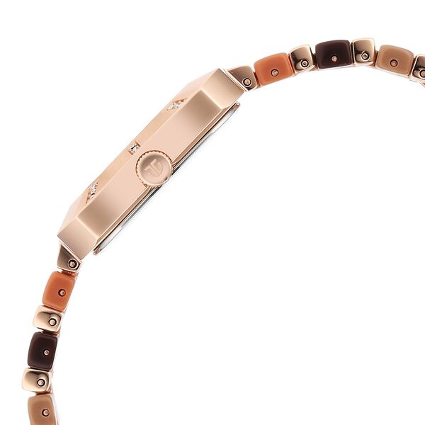 Titan Glitz Rose Gold Dial Analog Metal Strap watch for Women - image number 3