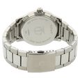 Titan Men's Urban Refinement: Sleek Blue Dial with Silver Stainless Steel Strap Watch - image number 3