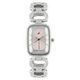 Fastrack Quartz Analog Pink Dial Metal Strap Watch for Girls - image number 0