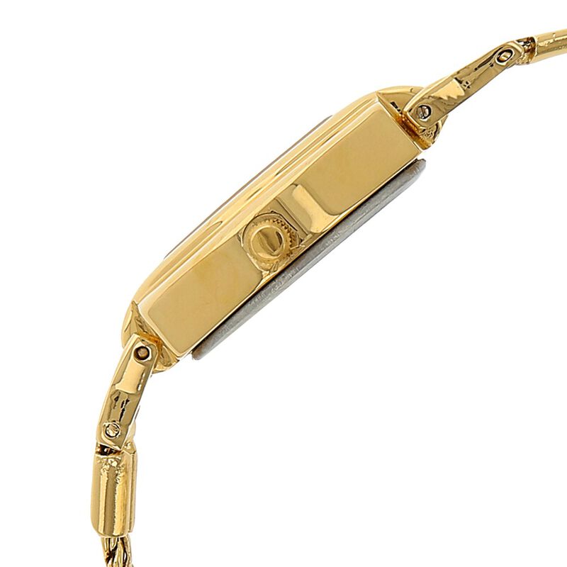 Sonata Wedding Champagne Dial Women Watch With Metal Strap - image number 2