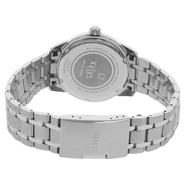 Xylys Swiss Analog Multicoloured Stainless Steel Strap and White Dial Watch For Men - image number 3