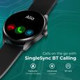Titan Crest with 3.63 cm AMOLED Display with AOD, Functional Crown, BT Calling, Premium Smartwatch with Black Strap - image number 2