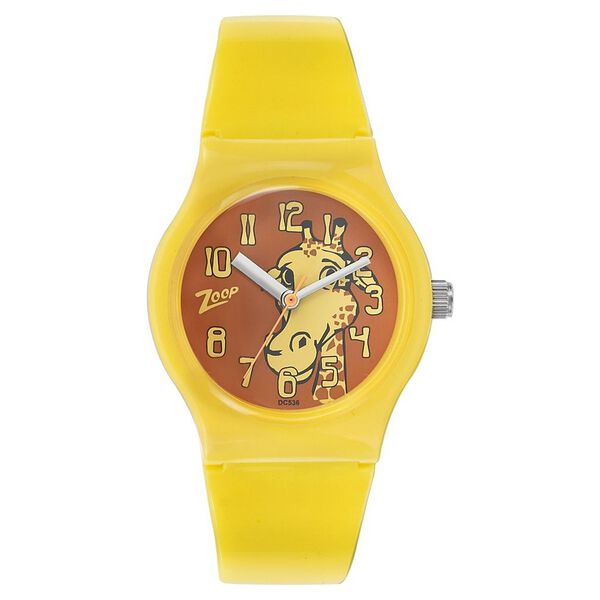 Zoop By Titan Quartz Analog Brown Dial Plastic Strap Watch for Kids - image number 0