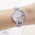 Olivia Burton Quartz Analog White Dial Leather Strap Watch for Women - image number 3