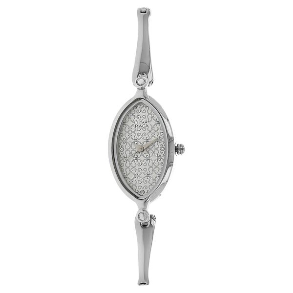 Titan Raga Silver Dial Women Watch With Metal Strap - image number 0