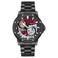 Kenneth Cole Automatic Red Dial Stainless Steel Strap Watch for Men - image number 0