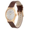 Sonata Quartz Analog White Dial Leather Strap Watch for Men - image number 1