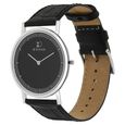 Titan Xerxes Desai Quartz Analog Black Dial Leather Strap Unisex Watch - image number 2