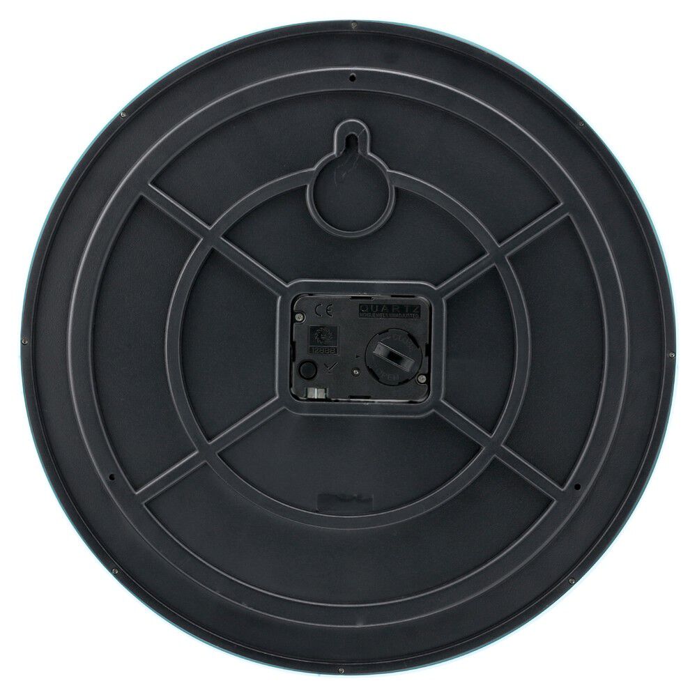 Buy Online Titan Blue Slim Wall Clock 25.5 cm x 25.5 cm Small