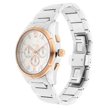 Xylys Swiss Multifunction Silver Stainless Steel Strap and Dial Watch For Men