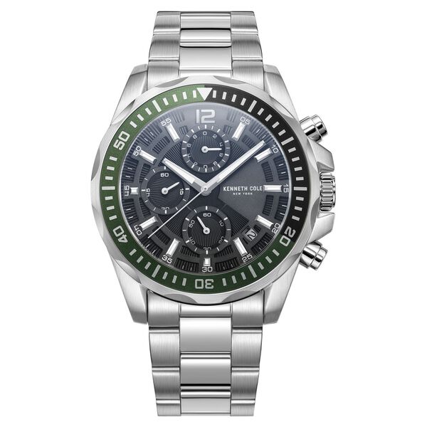 Kenneth Cole Chronograph Black Dial Watch for Men - image number 0