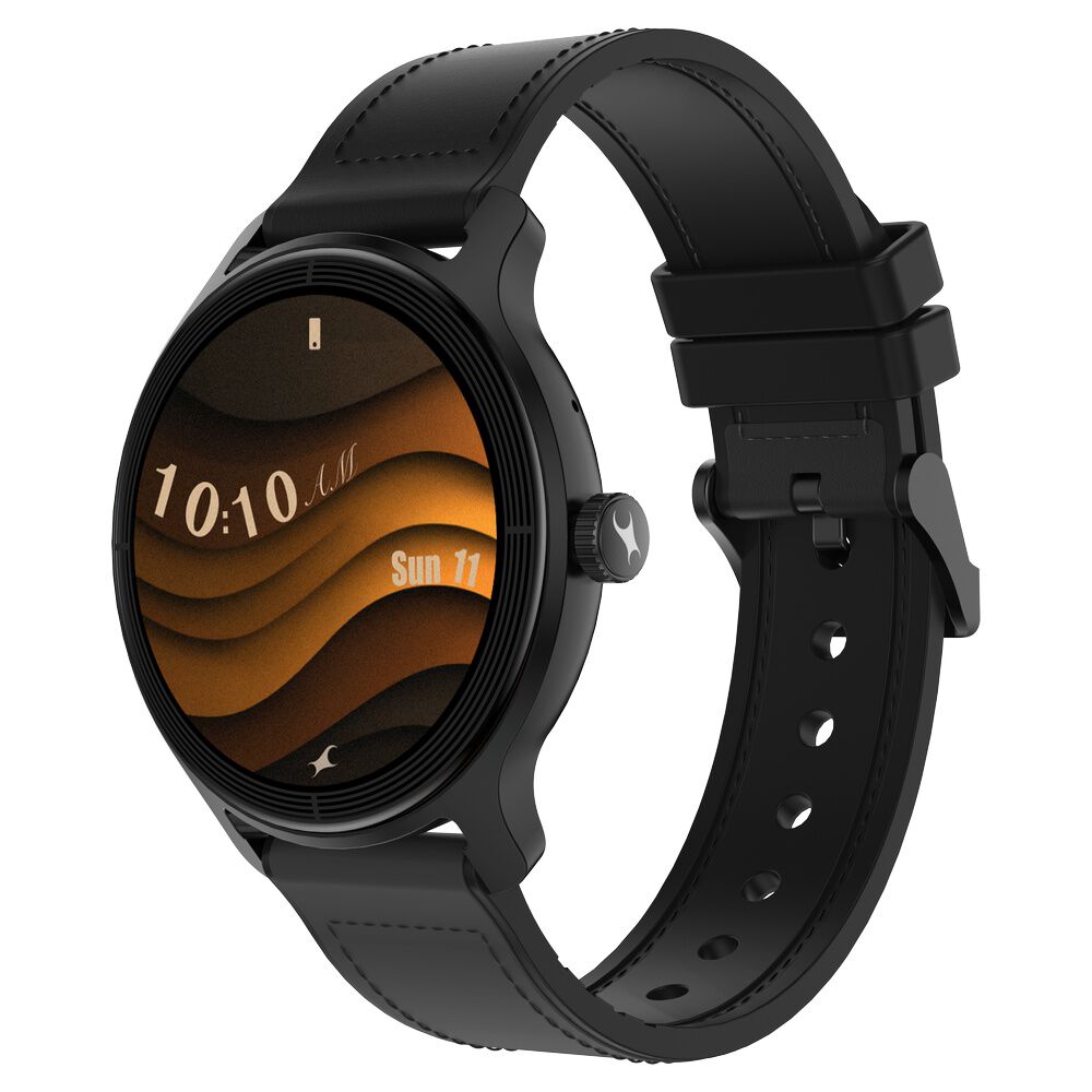 Fastrack Sleek Smartwatch 1.32" inch AMOLED Display, Sleek Design, Functional Crown, QR Hub, Multiple Menu Styles-picture-17