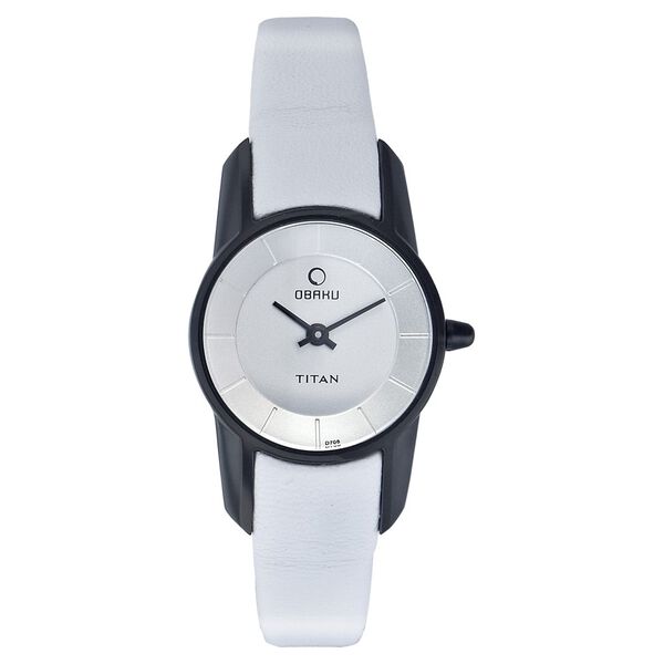 Titan Quartz Analog Silver Dial Watch for Women - image number 0