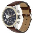 Tommy Hilfiger Quartz Multifunction Blue Dial Leather Strap Watch for Men - image number 1