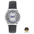 Titan Eternal Mumbai Quartz Analog Grey Dial Leather Strap Unisex Watch