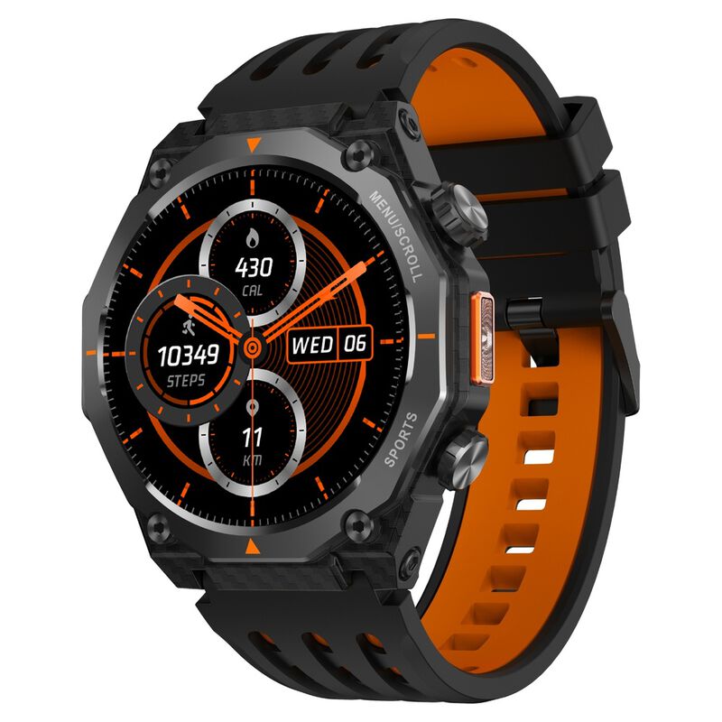Fastrack Xtreme Adventure Smartwatch with 1.43" AMOLED Display, Dual Push Button, GPS, 100+ Multisports, Dual Tone Strap