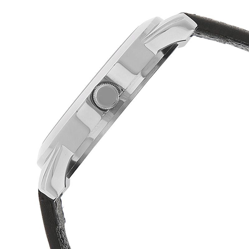 Sonata Quartz Analog White Dial Leather Strap Watch for Men - image number 2