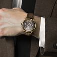 Titan Automatic Color Upgrade Brown Dial Brown Leather Strap Watch For Men - image number 4