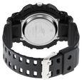 SF Dreamer Series Quartz Digital Analog Digital Black Round Round Shaped Dial Black Plastic Strap Watch For Men - image number 3