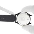 24 mm Black Genuine Leather Straps for Men - image number 6