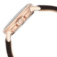 Titan Light leathers Multifunction Brown Dial Leather Strap Watch For Men - image number 3