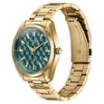 Sonata Poze Quartz Analog Two Toned Dial Golden Colour Stainless Steel Strap Watch For Men - image number 4